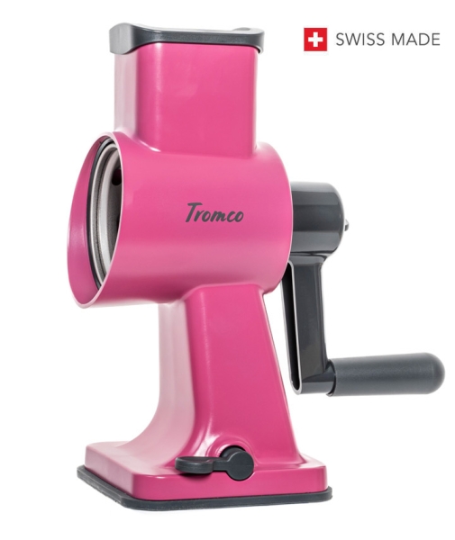 Trommelreibe-Set Alu pink mit Trommel 2, 3, 4 Tromco